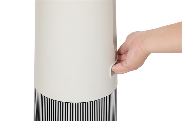 Máy lọc không khí kết hợp quạt LG PuriCare AeroTower Hit FS15GPBK0.ABAE 40W